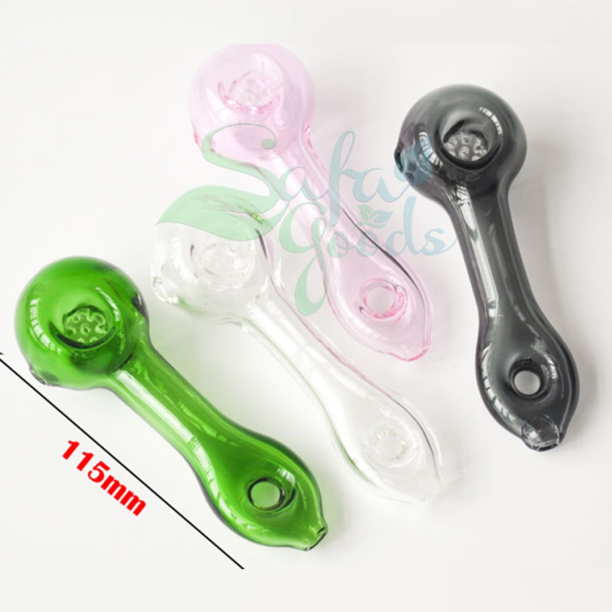 4.5 Inch Glass Spoon Hand Pipes